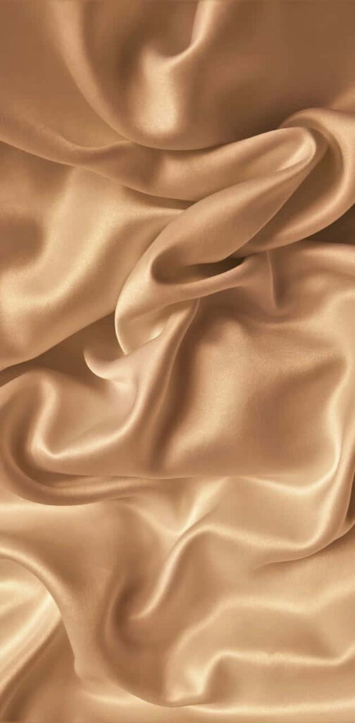 Golden Elegance: Sunlit Shimmer of Luxurious Silk Wallpaper