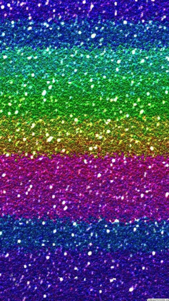 Radiant Rainbow Symphony: A Mesmerizing Mobile Wallpaper