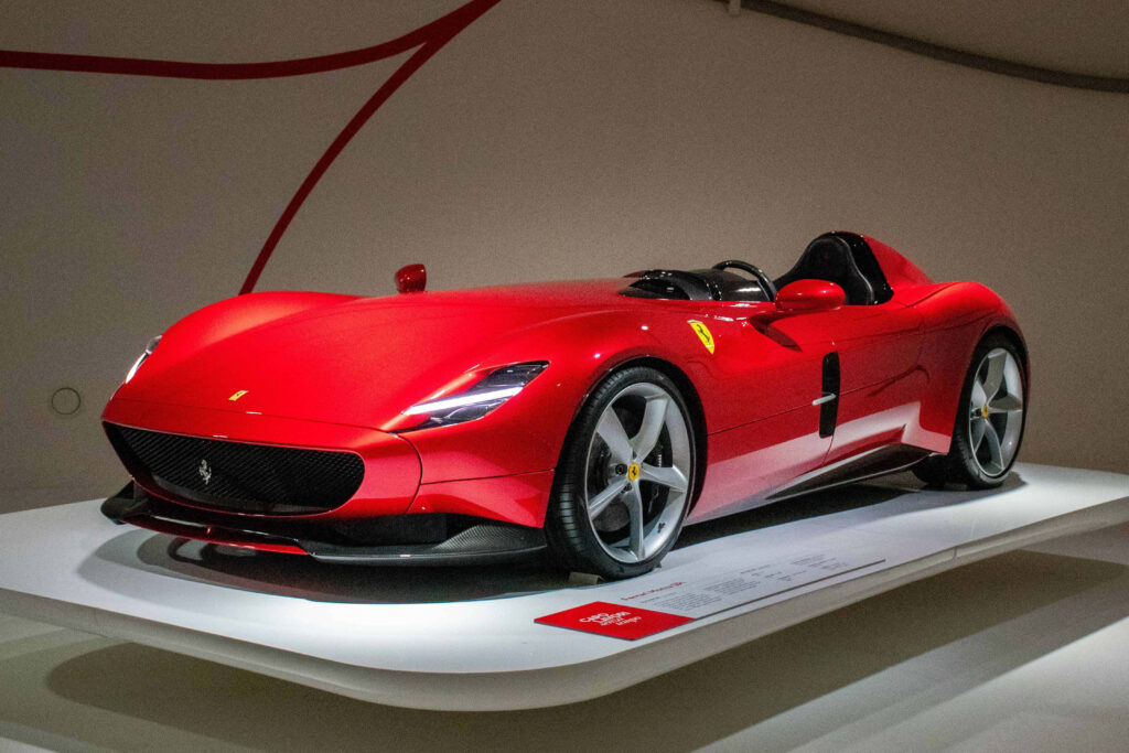 The Unbridled Elegance: A Captivating Snapshot Revealing the Timeless Magnificence of a Classic Ferrari Wallpaper