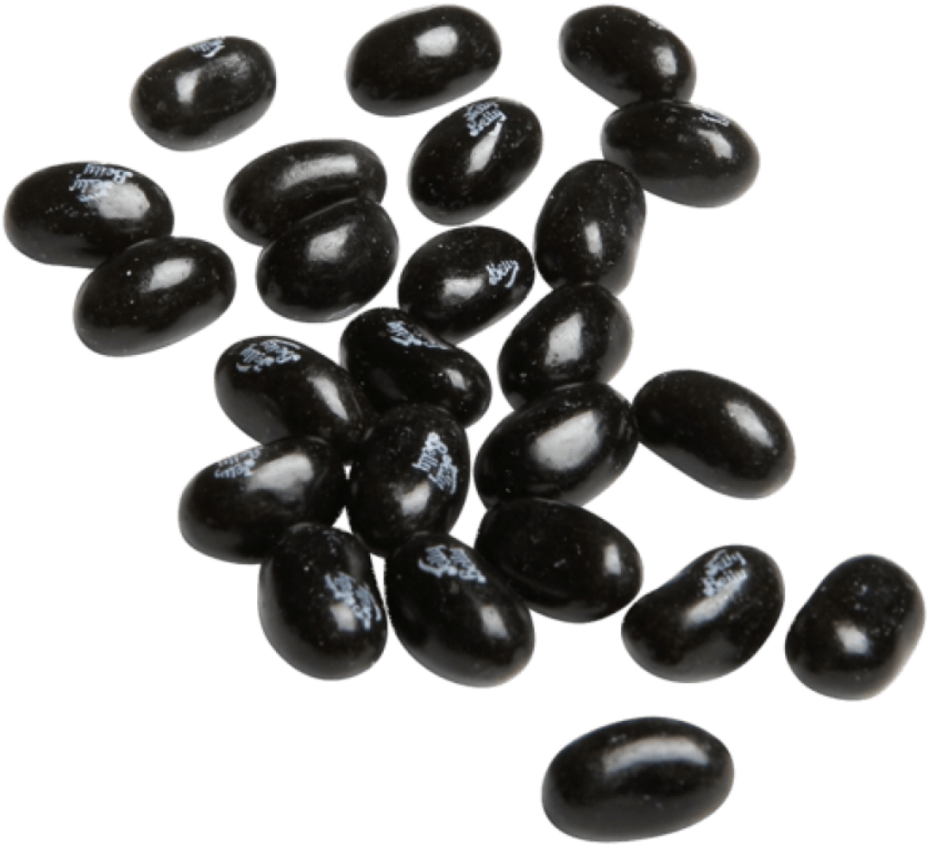 Glossy Black Beans Wallpaper: Perfect for Culinary & Design Projects