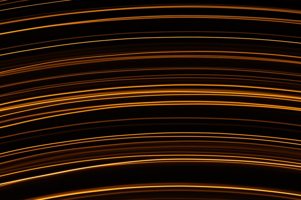 Abstract Glowing Light Stripes Wallpaper - Dark Dynamic Background