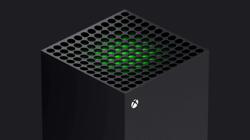 Glimpsing Xbox's Next-Gen Marvel: Illuminated Core Embraces Futuristic Holes Wallpaper