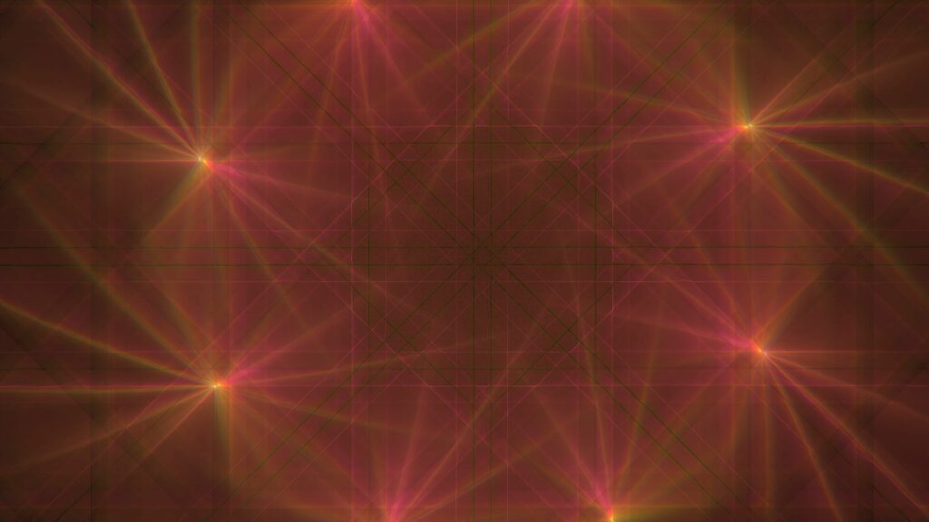 Abstract Glowing Red & Yellow Lines Wallpaper - 3840x2160 Background