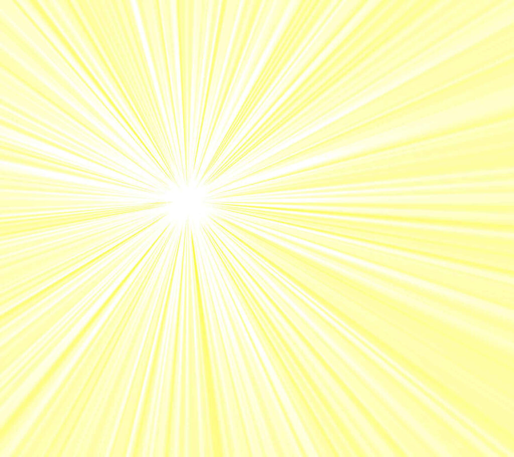 Radiant Shimmers: A Mesmerizing Light Yellow Light Rays Wallpaper