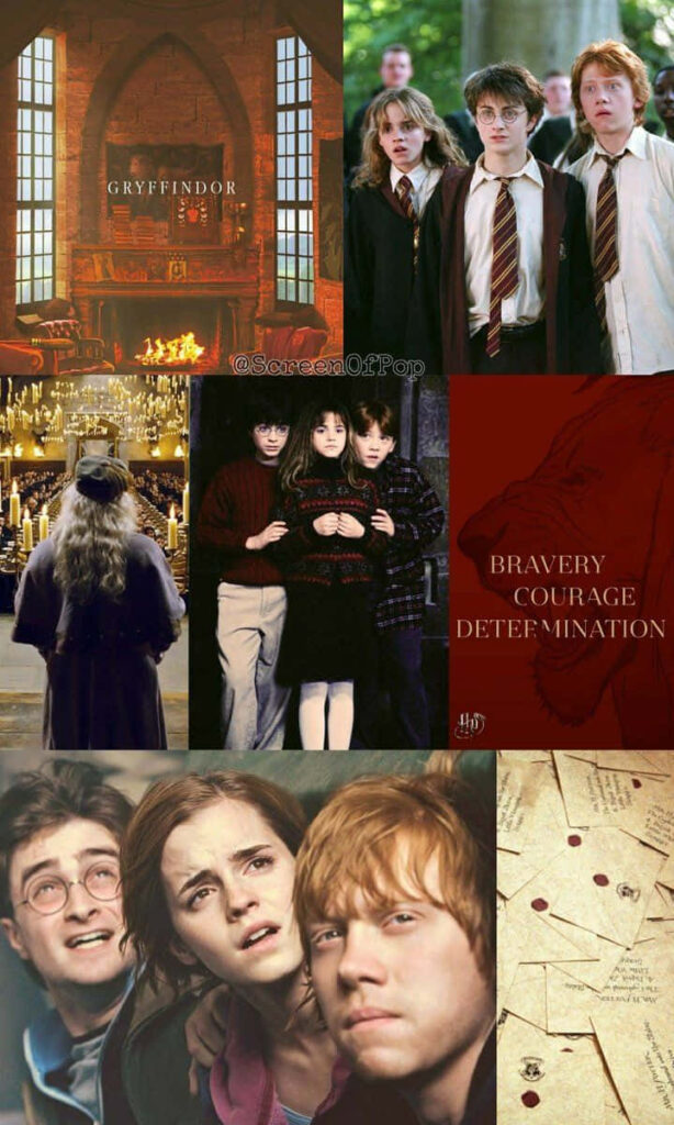Harry Potter's Golden Trio: A Magical Phone Wallpaper Journey