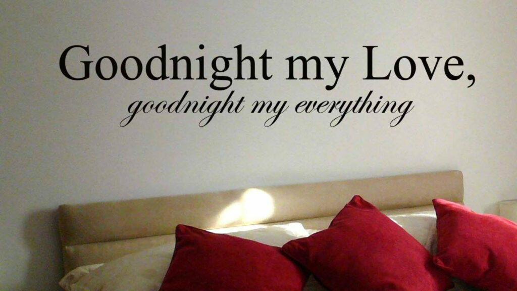 Nighttime Love Bliss: Stunning HD Wallpaper for Sweet Dreams