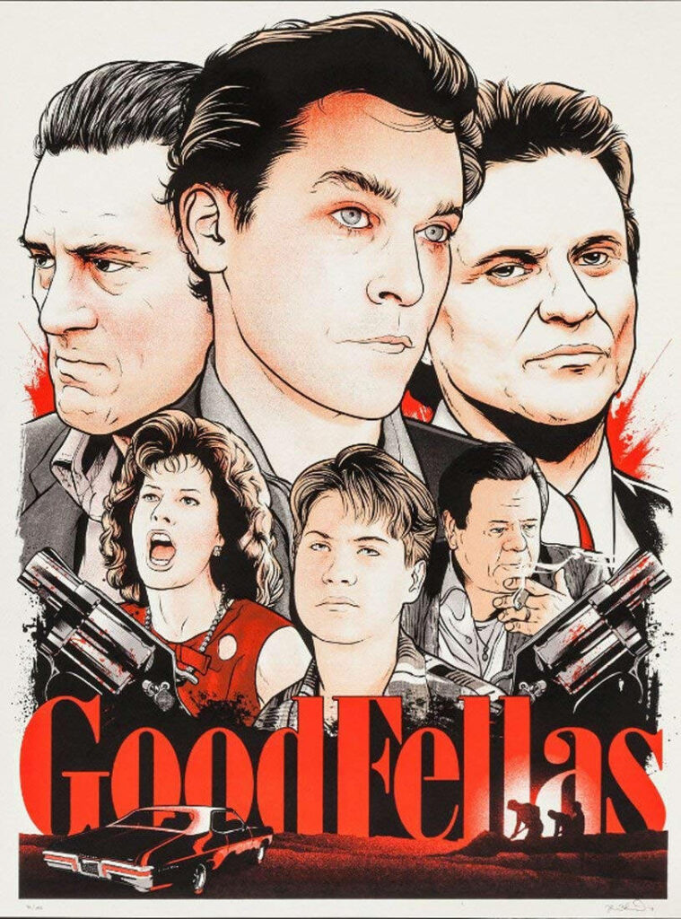 Goodfellas-Inspired Animated Wallpaper: Iconic Characters & Bold Design