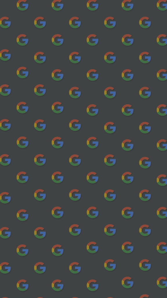 Pixel 2's Google Dark: A Stunning HD Phone Wallpaper Featuring the Iconic Logo and New Pattern Theme