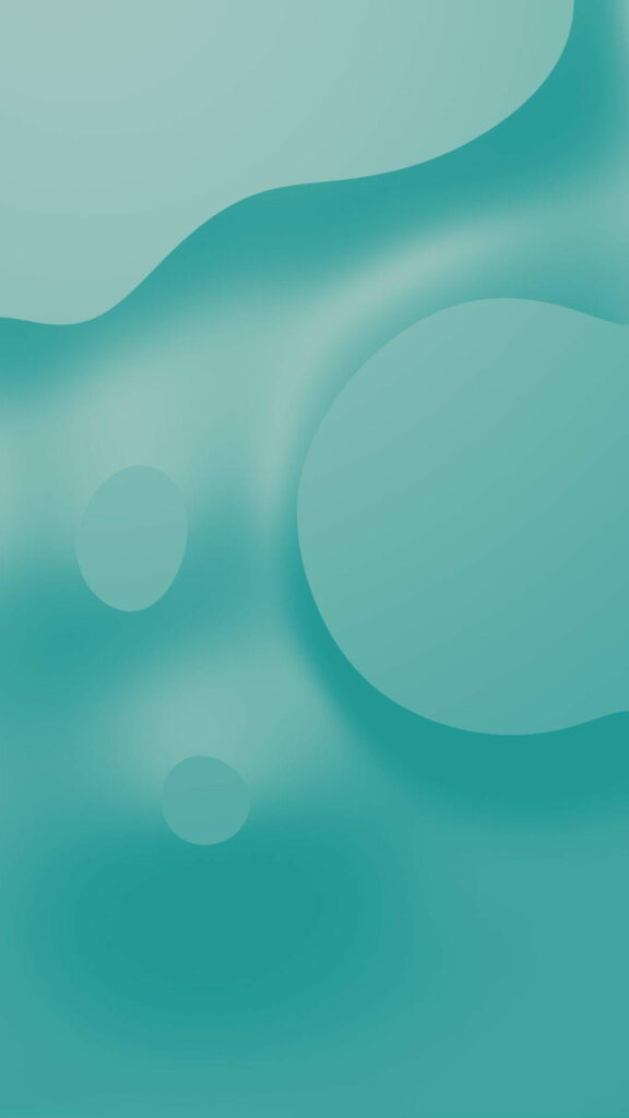 Aesthetic Abstract Green: Google Pixel 2 Stock HD Phone Wallpaper Capturing the Essence in an Artistic Brainwave