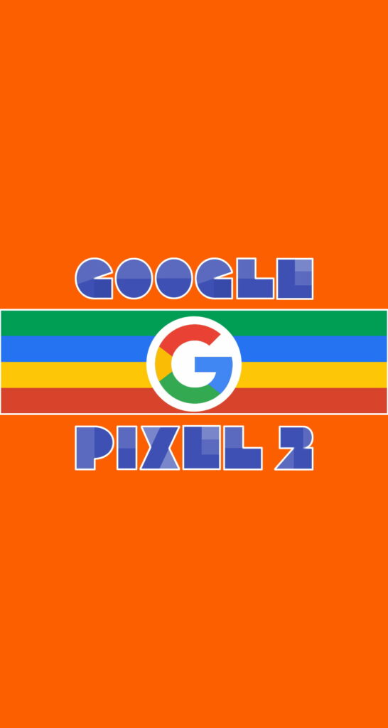 A Vibrant Voyage: Unveiling the New Google Pixel 2 XL Logo on HD Stock Wallpaper Background