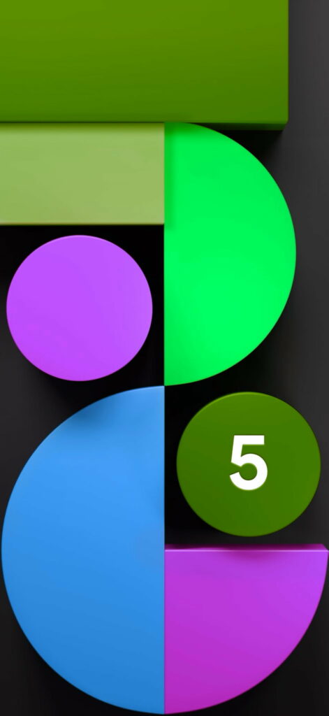 Cutting-Edge Connectivity: 5G Brilliance on Google Pixel 5's HD Stock Wallpaper