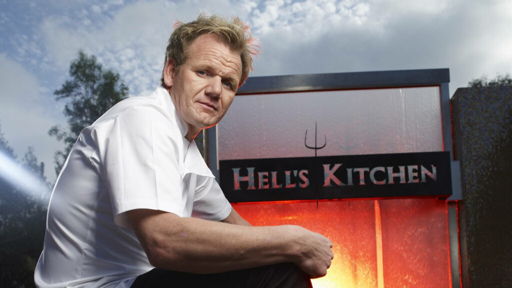 Gordon Ramsay Wallpaper: Fiery Hell's Kitchen Background