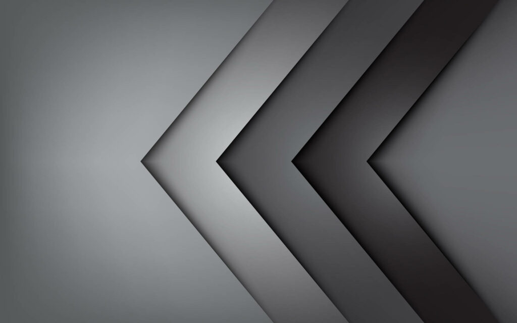 Gradient Gray Overlapping Plates in Android Material Design Wallpaper