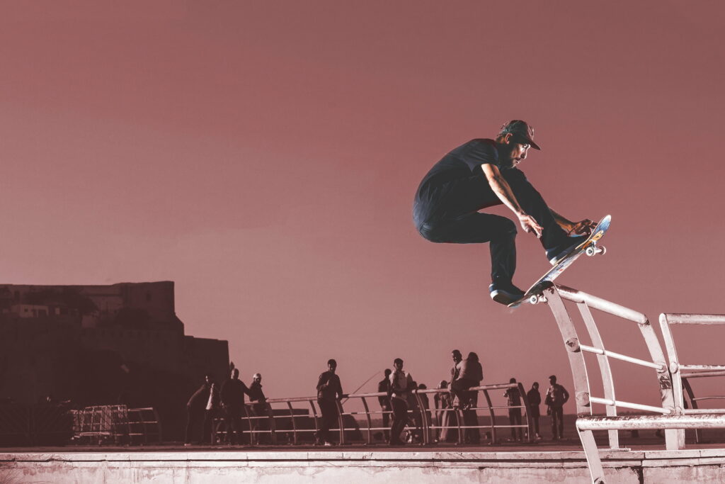 Skateboard Stuntography: Capturing the Gravity-Defying Moves in 4K Wallpaper