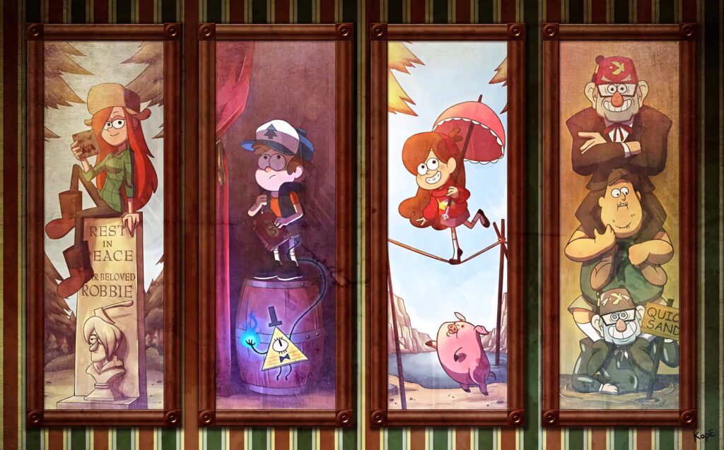 Gravity Falls Wallpaper: Magical & Whimsical Background Adventure