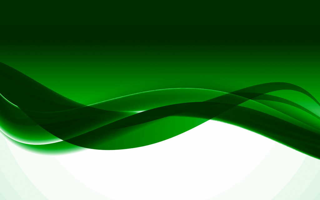 Emerald Ripples: Captivating Abstract Green Waves Illuminate this 4K Wallpaper