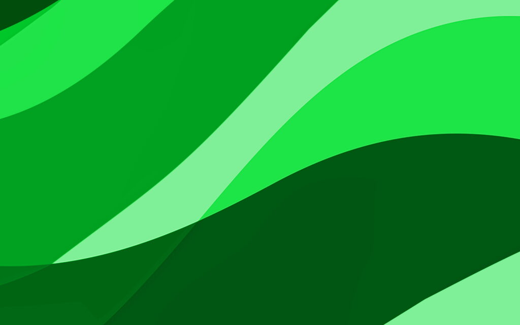 Emerald Elegance: A Minimalist Journey Through Green Waves and Abstract Patterns Wallpaper