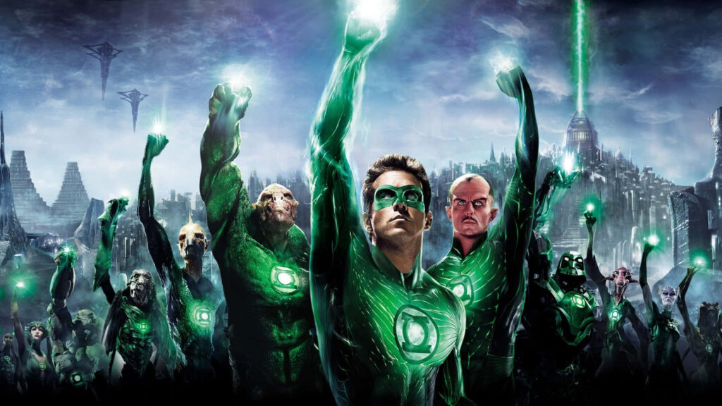 Green Lantern Corps: Unleash Emerald Energy in Epic Wallpaper