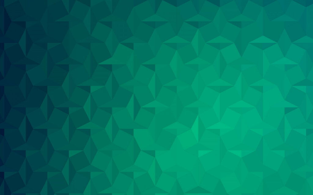 Emerald Kaleidoscope: A Dazzling Green Abstraction in 3D Wallpaper