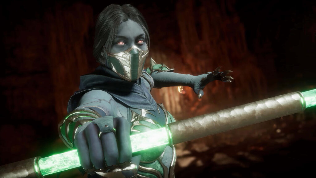 Jade: A Warrior Reborn, Exuding Power and Courage in the World of Mortal Kombat Wallpaper