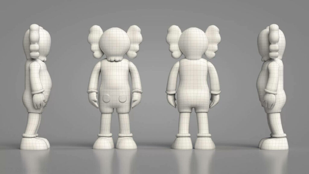 Unveiling the Versatile Personalities of KAWS Companion through Four Captivating Profiles Wallpaper
