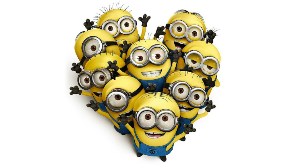 Grinning Greetings: Minions Shine in Despicable Me 3 Wallpaper