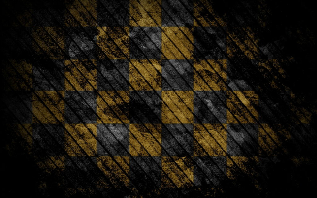 Gritty Gameplay: Embracing the Grunge on a Checkered Chessboard Wallpaper
