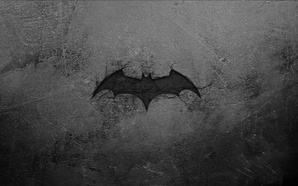 Grunge: The Dark Knight's Concrete Cache Wallpaper