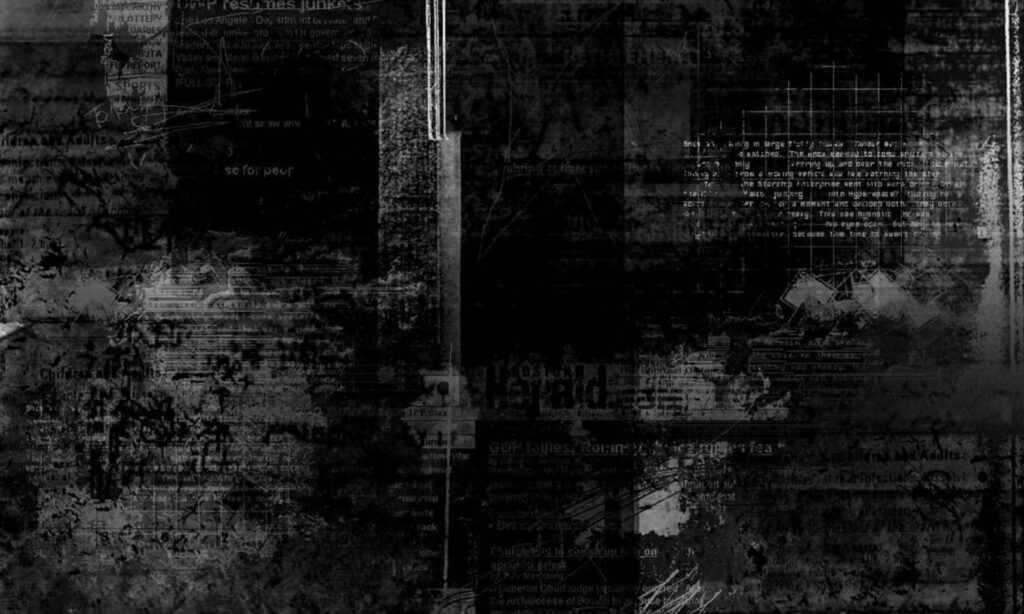 Urban Grunge Black and White Abstract Textured Wallpaper Background