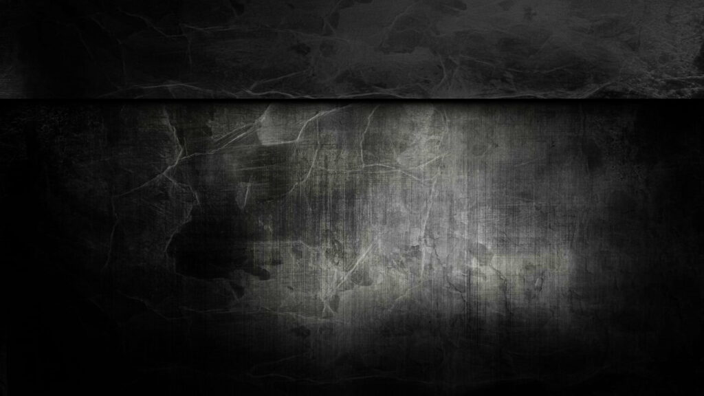 Dark grunge abstract wallpaper with industrial texture deep charcoal tones and sharp seam
