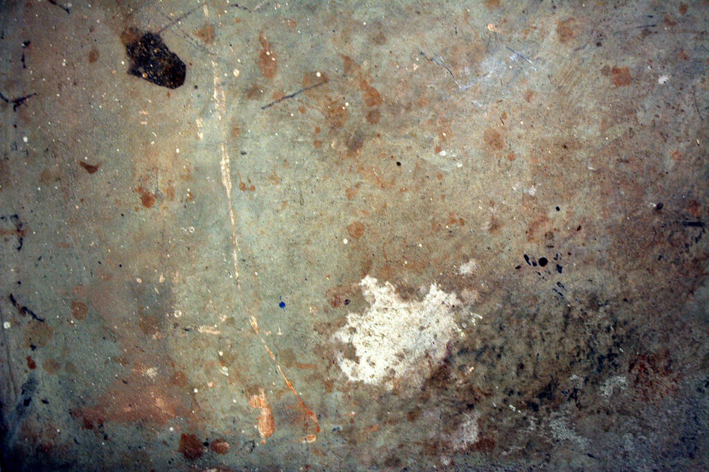 Grungy Textured Wallpaper Background with Rust Stains & Splatters
