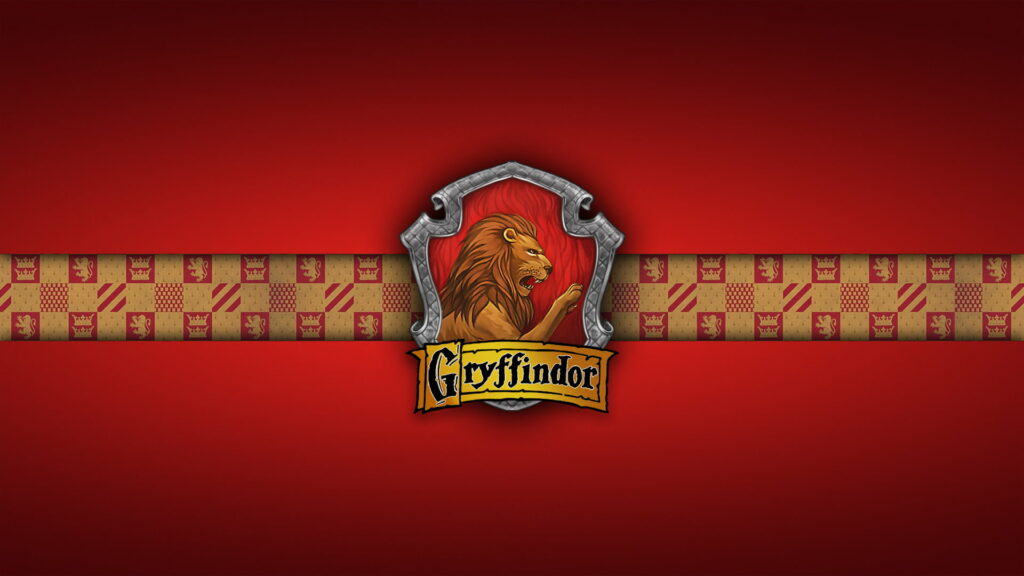 The Bold Gryffindors: A Stunning HD Wallpaper Depicting the World of Harry Potter