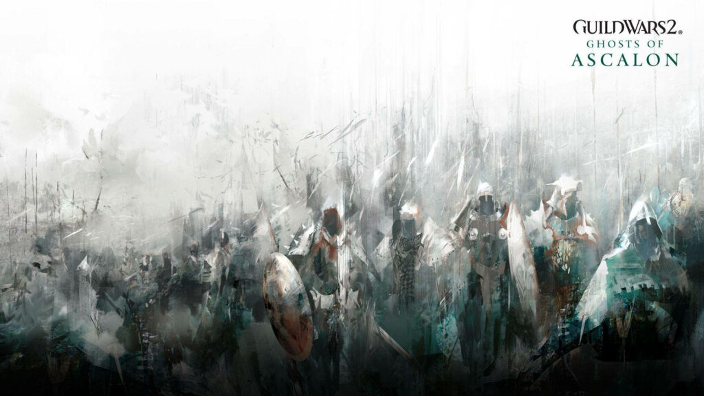 Ethereal Ghosts of Ascalon Wallpaper - Epic Guild Wars 2 Background
