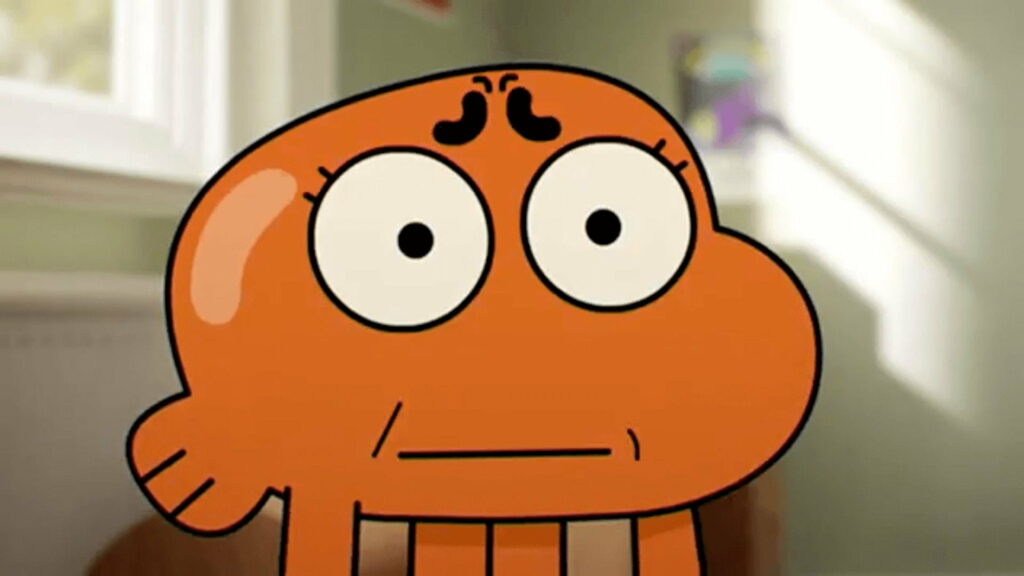 Epic Adventure with Gumball and Darwin: Colorful HD Wallpaper of The Amazing World of Gumball