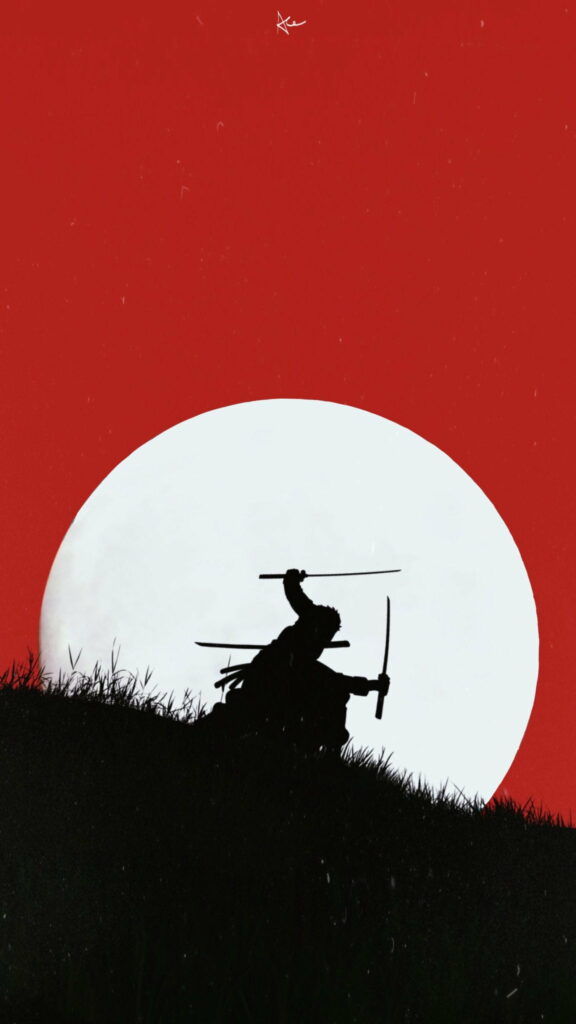 Slicing through the Seas: Roronoa Zoro - HD Phone Wallpaper for the Manga and Anime Fans of One Piece