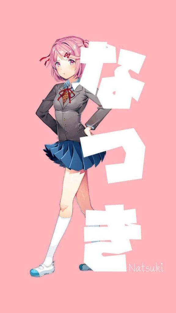 Natsuki Wallpaper: HD Background from Doki Doki Literature Club