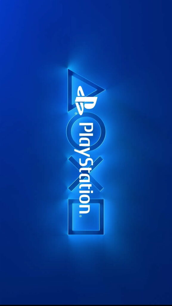 Immersive Gaming Experience: Alluring Playstation Logo in HD for Mobile Screens Wallpaper