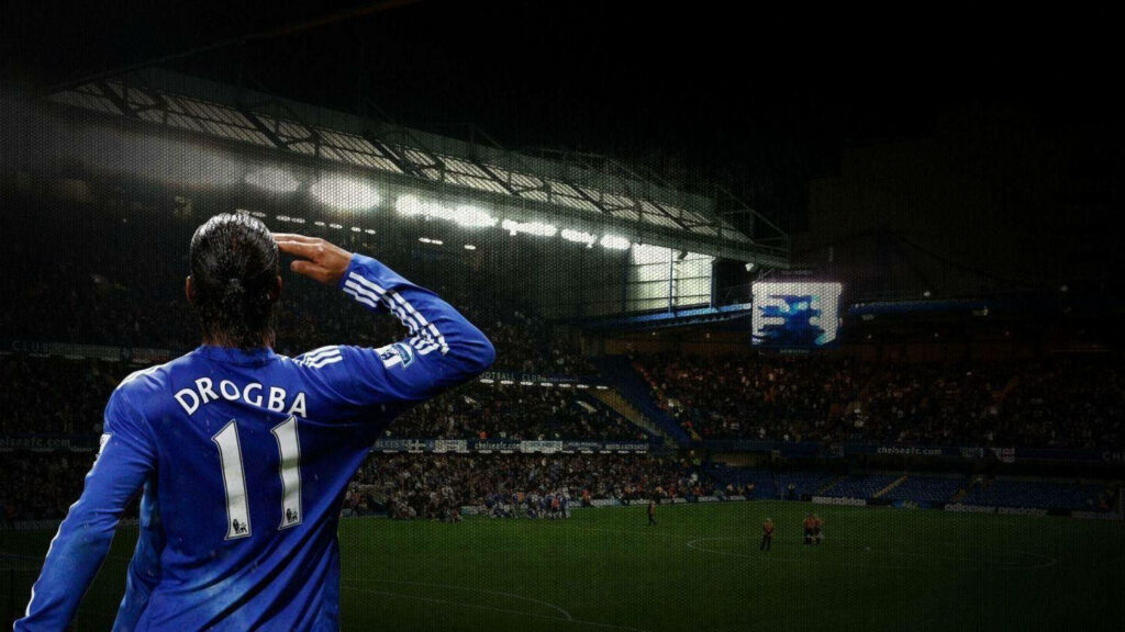 High-Def Drogba Wallpaper: Celebrating Fans, Iconic Number 11