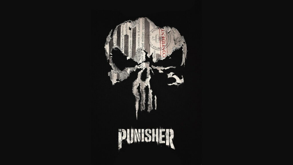 Dark Marvel: Punisher's Vengeance in HD Wallpaper