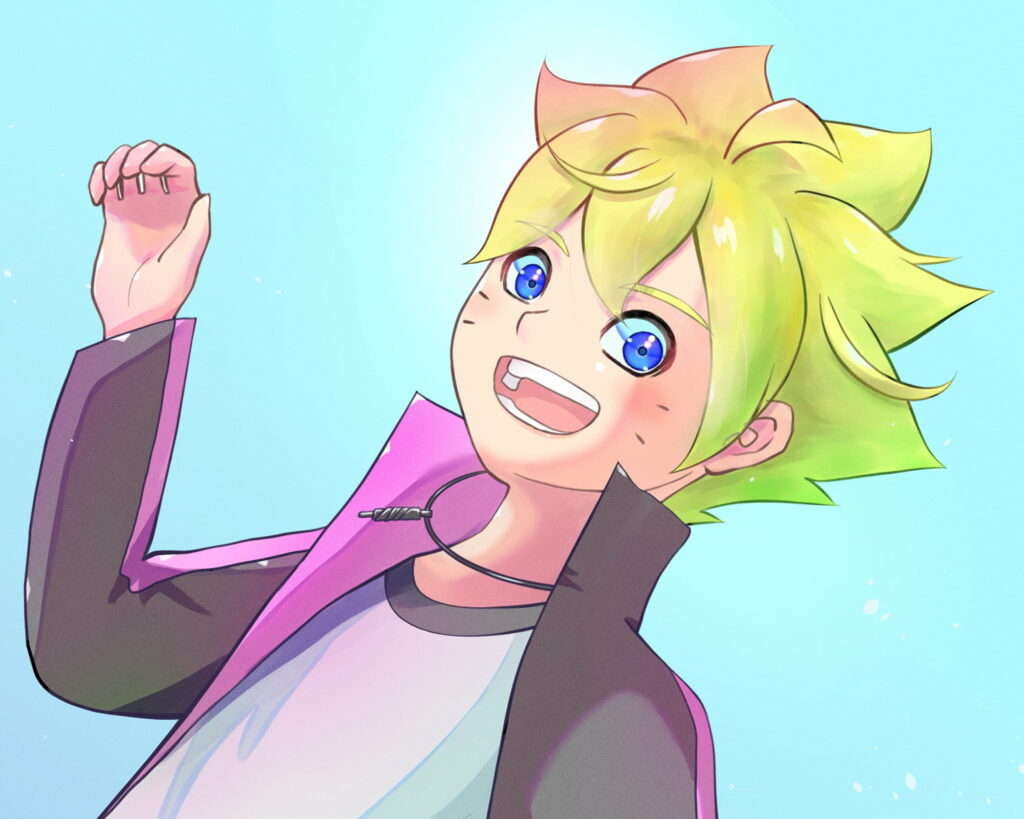The Dynamic Duo: Boruto and Naruto Unite in Mesmerizing HD Anime Wallpaper