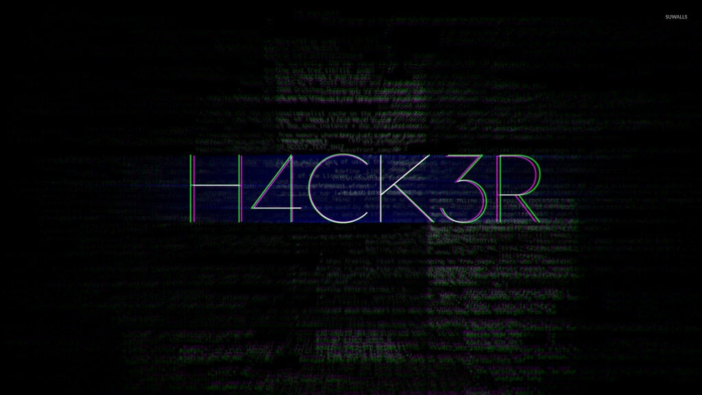 Hacktivist Dreams: Embracing Cyber Rebellion in a Glitched-out Wallpaper