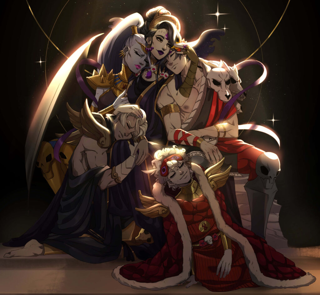 Hades Game Wallpaper: Mythological Characters & Vibrant Designs