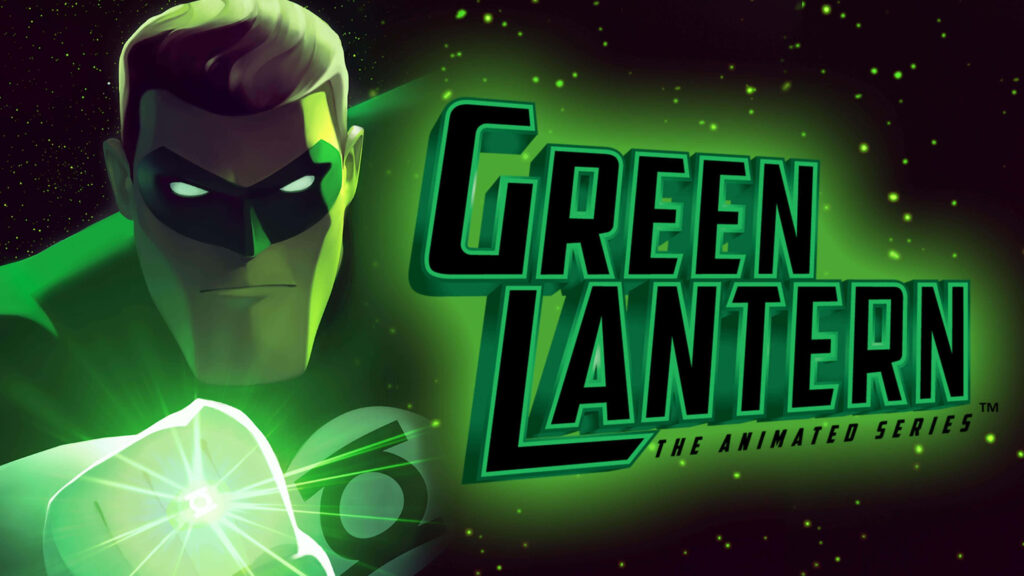 Hal Jordan in Vibrant Green Glow - Green Lantern Wallpaper Background