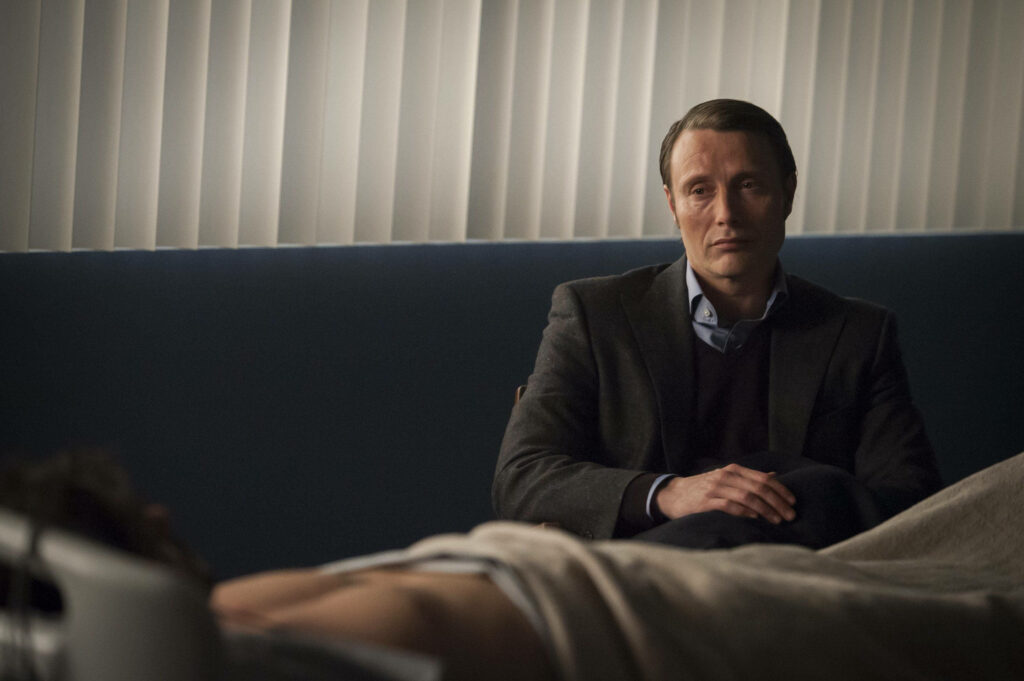 Hannibal Lecter and Will Graham Wallpaper - Tense Emotional Scene