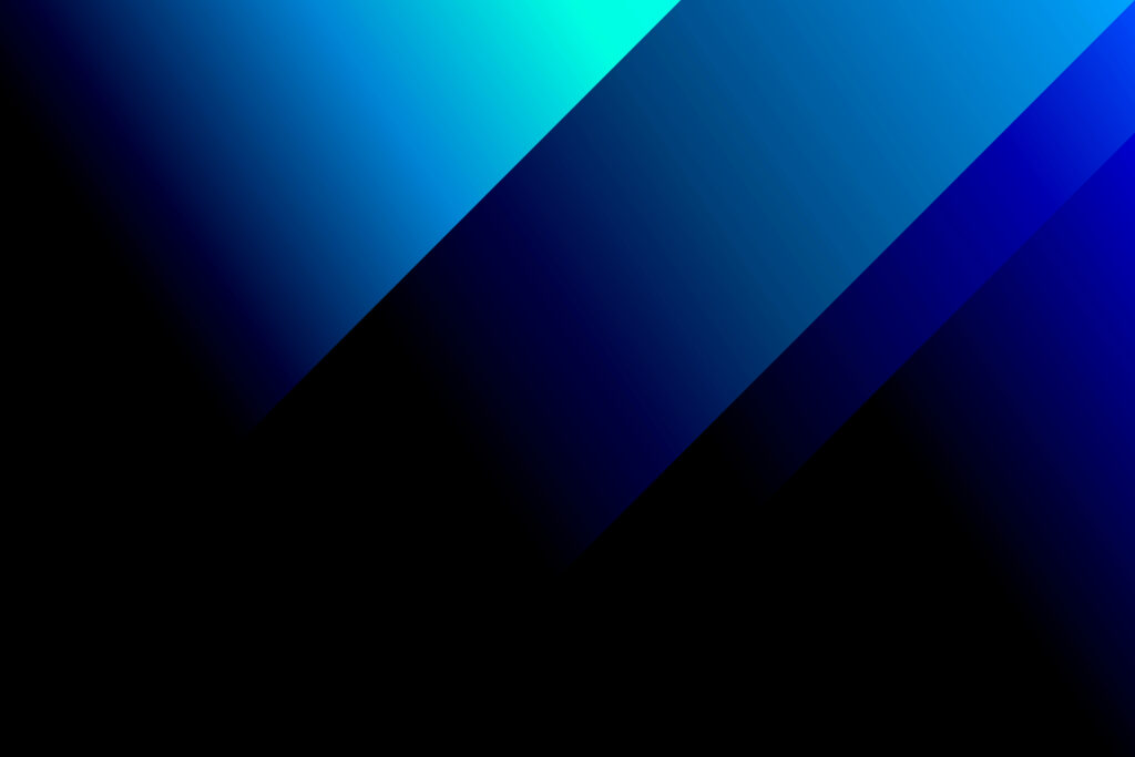 Abstract Geometric Gradient Design: Deep Blues and Noir Tones Wallpaper