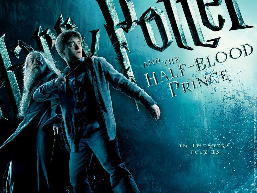 Magical Dumbledore & Harry Potter Wallpaper | Half-Blood Prince