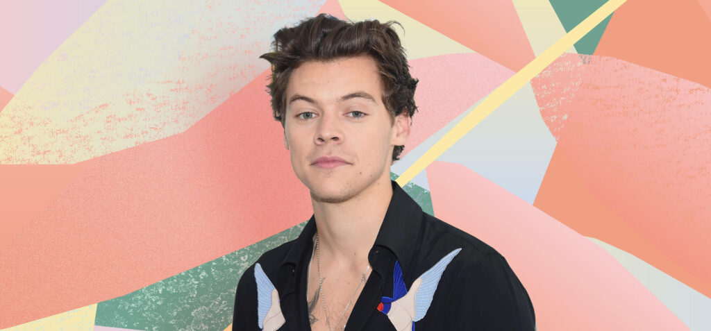 Hazza's Heavenly Hues: Pastel Background Wallpaper ft. Harry Styles