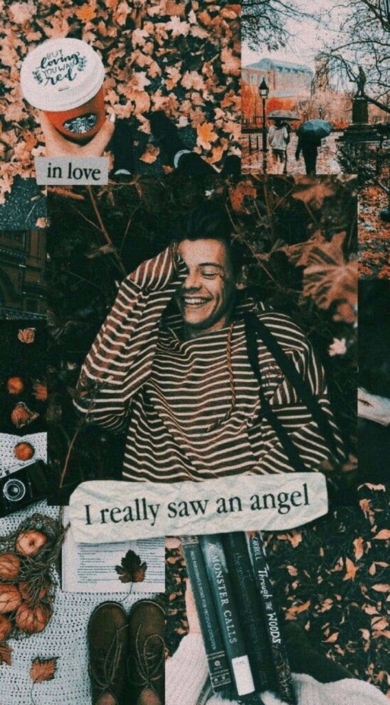 Harmony of Harry: A Visual Journey through the Musical Milestones of Harry Styles Wallpaper