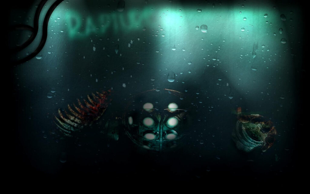Haunting Underwater Wallpaper Inspired by BioShock's Rapture