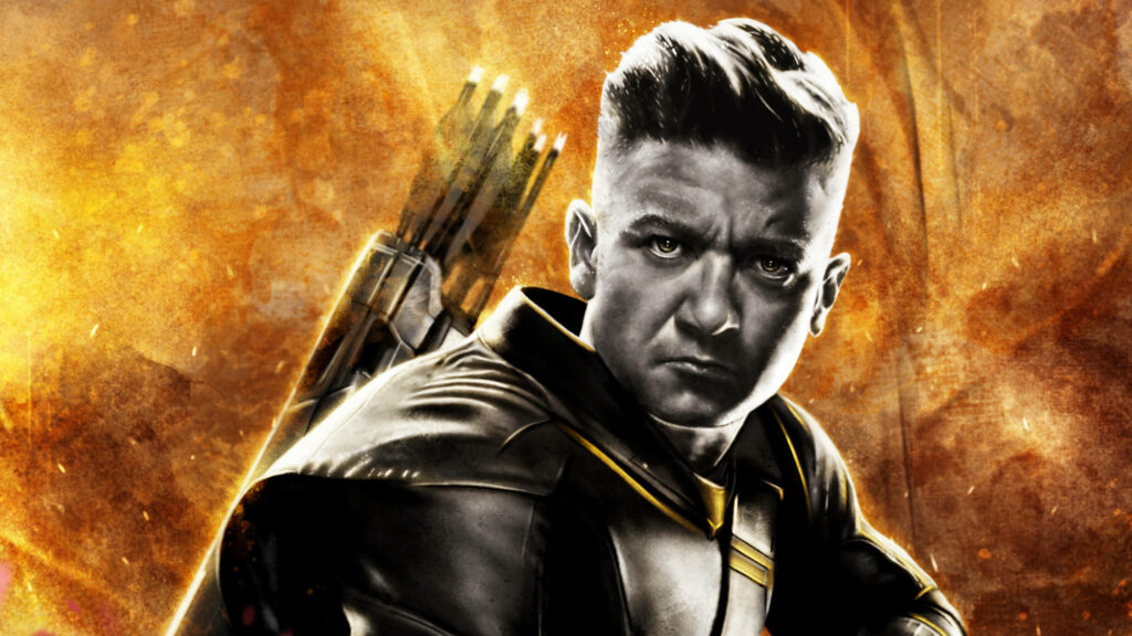Hawkeye Avengers Endgame Wallpaper: Intense Transformation Background